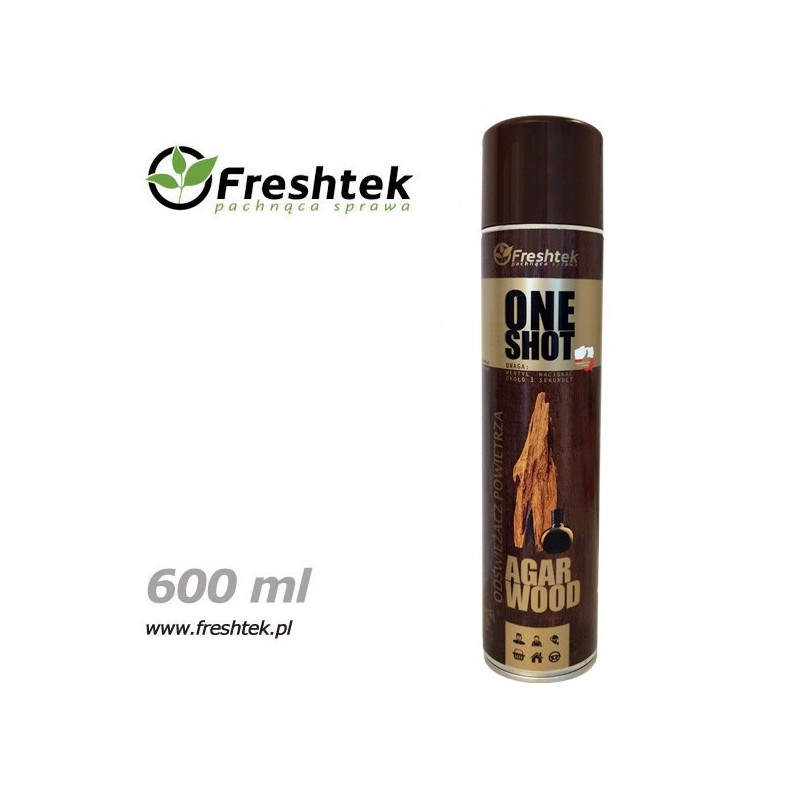 Freshtek One Shot 600ml - Agarwood - Premium Line Freshtek One Shot 600ml - Agarwood - Premium Line