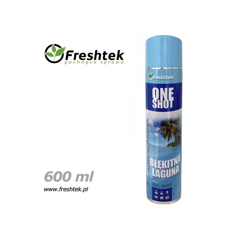 Freshtek One Shot 600ml - Błękitna laguna - Premium Line Freshtek One Shot 600ml - Błękitna laguna - Premium Line