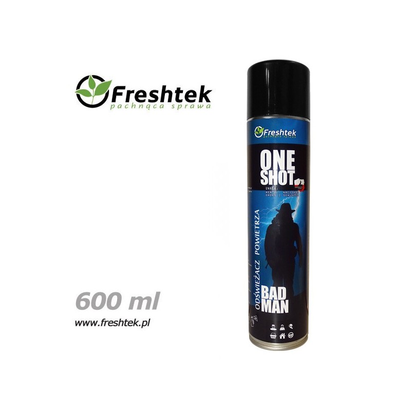 Freshtek One Shot 600ml - Bad Man - Premium Line Freshtek One Shot 600ml - Bad Man - Premium Line