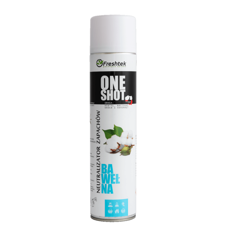 Freshtek One Shot 600ml - Bawełna Freshtek One Shot 600ml - Bawełna