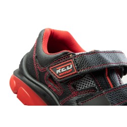 Sandały MAX-POPULAR czerwone O1 SRC