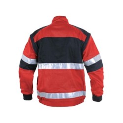 Bluza CXS LUXY BRIGHT, czerwono-czarna