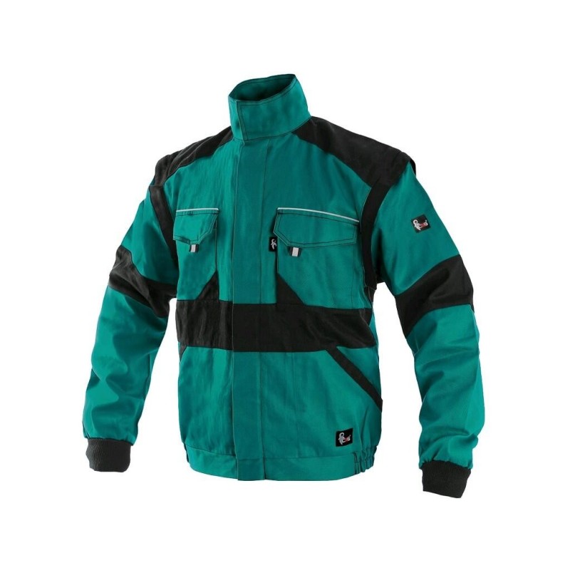 Bluza CXS LUXY DIANA, damska, zielono-czarna