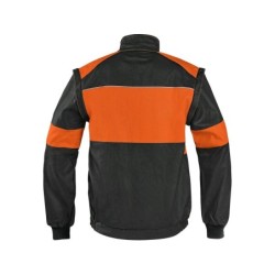 Bluza CXS LUXY EDA, czarno-pomarańczowa