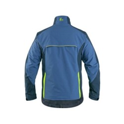 Bluza CXS NAOS, niebieska + HV żółte