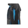 Bluza CXS NAOS, szaro-czarna + HV niebieskie
