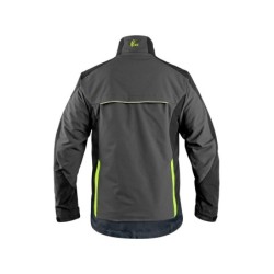Bluza CXS NAOS, szaro-czarna + HV żółte