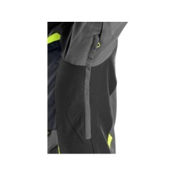 Bluza CXS NAOS, szaro-czarna + HV żółte