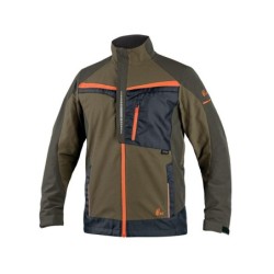 Bluza CXS NAOS, zielona + HV pomarańczowe