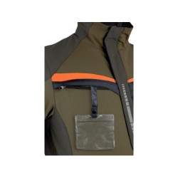 Bluza CXS NAOS, zielona + HV pomarańczowe