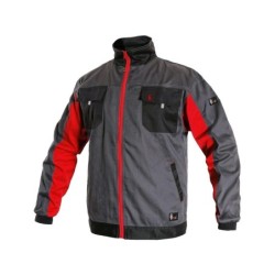 Bluza CXS PHOENIX PERSEUS, szaro-czerwona