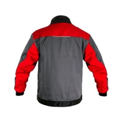 Bluza CXS PHOENIX PERSEUS, szaro-czerwona