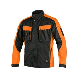 Bluza CXS SIRIUS BRIGHTON, czarno-pomarańczowa