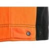 Bluza CXS SIRIUS BRIGHTON, czarno-pomarańczowa