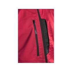 Bluza CXS SOLIS FLEX, czerwono-czarna