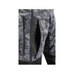 Bluza CXS SOLIS FLEX, kamuflaż-czarna