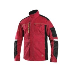 Bluza CXS STRETCH, czerwono-czarna