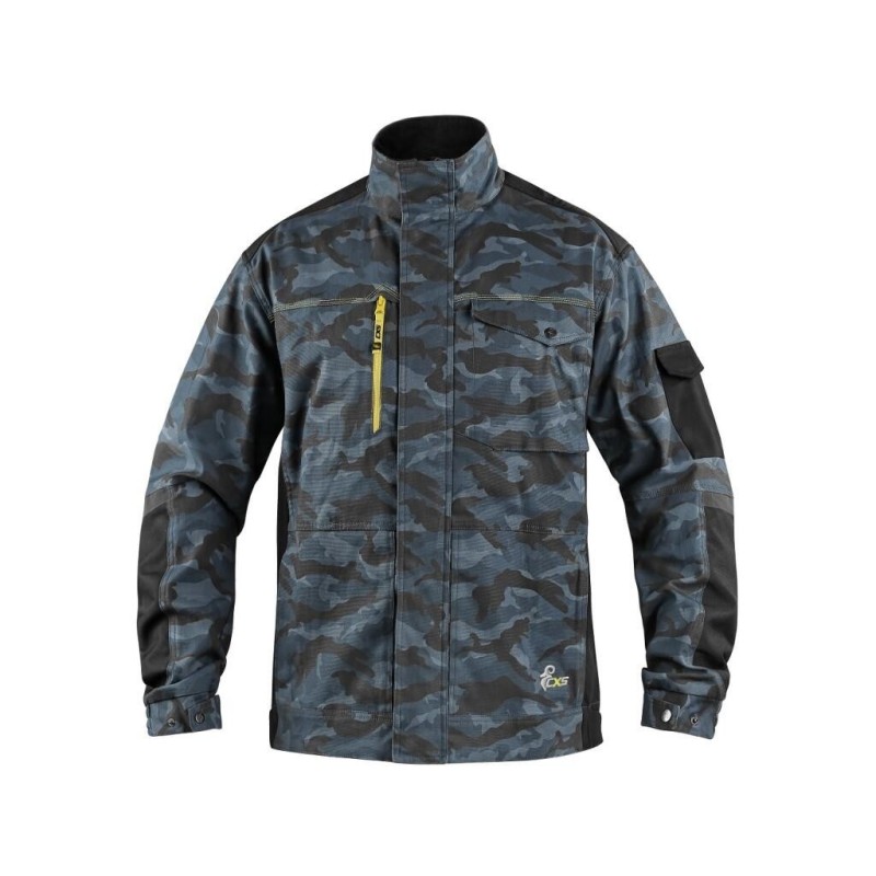 Bluza CXS STRETCH, kamuflaż-niebieska