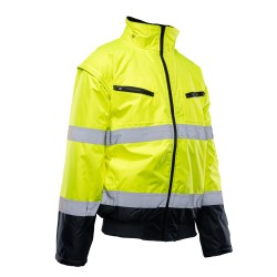 Kurtka 2w1 BENEFIT HI VI BOMBER – kat. II kl. 3