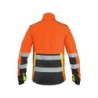 Kurtka CXS BENSON softshell, pomarańczowo-czarna