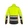 Kurtka CXS BENSON softshell, żółto-czarna