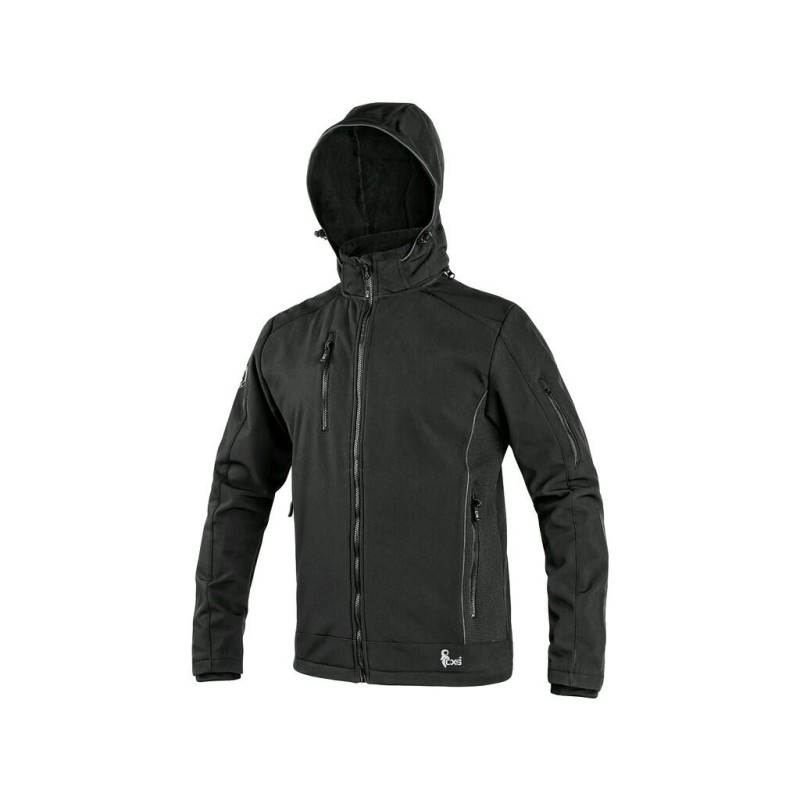 Kurtka CXS DURHAM softshell, czarna