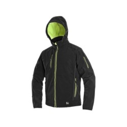Kurtka CXS DURHAM softshell, czarno-żółta