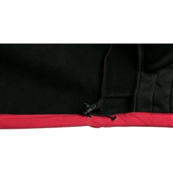 Kurtka CXS DURHAM softshell, czerwono-czarna