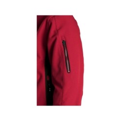 Kurtka CXS DURHAM softshell, czerwono-czarna