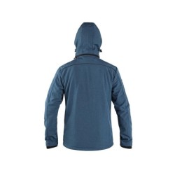 Kurtka CXS DURHAM softshell, niebiesko-czarna