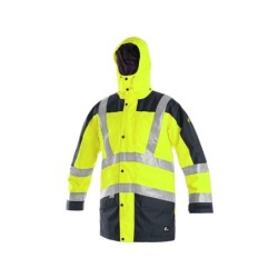 Kurtka CXS LONDON 5w1, żółto-niebieska