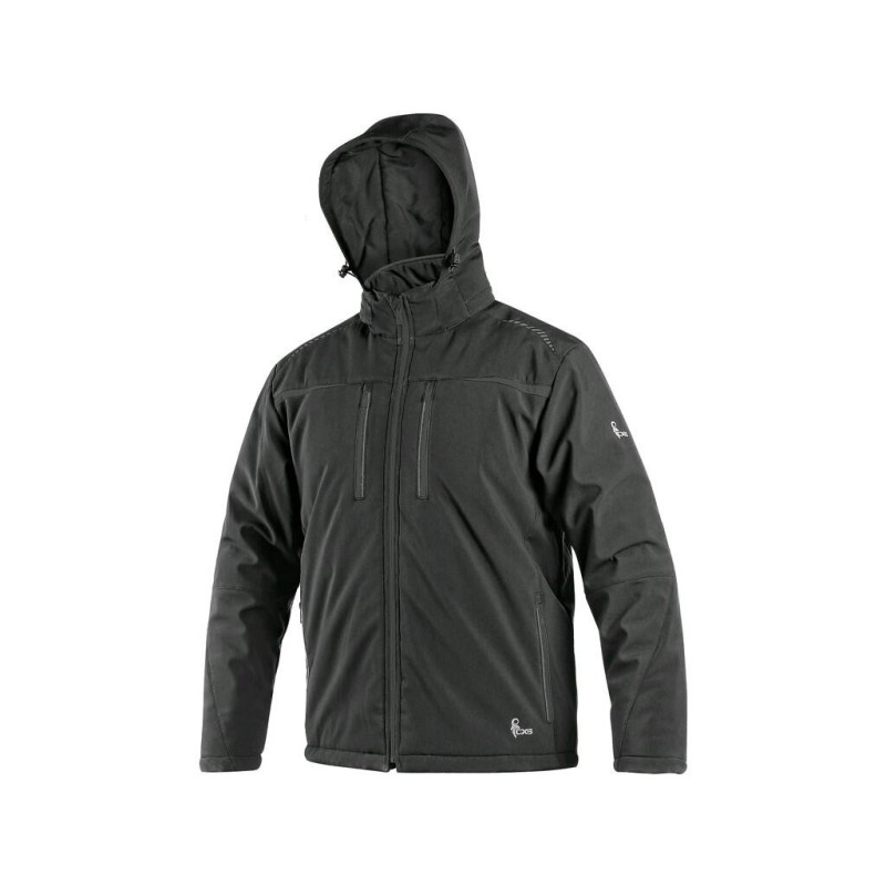 Kurtka CXS NORFOLK softshell ocieplany, czarna