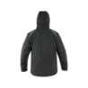 Kurtka CXS NORFOLK softshell ocieplany, czarna + HV niebiesko-czerwone