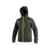 Kurtka CXS NORFOLK softshell, czarny + HV żółto-pomarańczowe