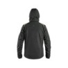 Kurtka CXS NORFOLK softshell, czarny + HV żółto-pomarańczowe