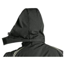 Kurtka CXS NORFOLK softshell, czarny + HV żółto-pomarańczowe