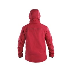 Kurtka CXS STRETCH softshell, czerwona