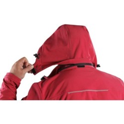 Kurtka CXS STRETCH softshell, czerwona