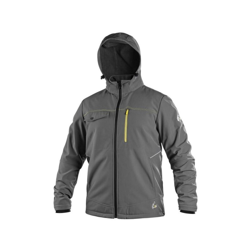 Kurtka CXS STRETCH softshell, szara