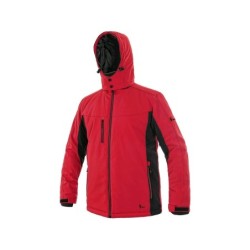 Kurtka CXS VEGAS softshell, czerwono-czarna