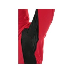 Kurtka CXS VEGAS softshell, czerwono-czarna