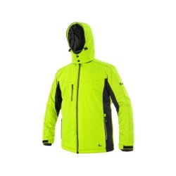Kurtka CXS VEGAS softshell, żółto-czarna