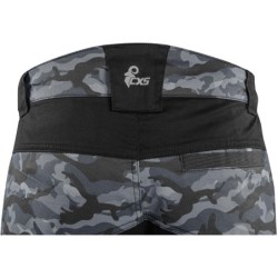 Spodenki CXS SOLIS FLEX, camo-czarne