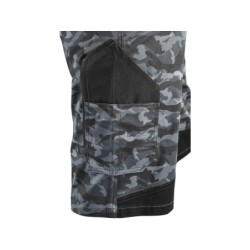 Spodenki CXS SOLIS FLEX, camo-czarne