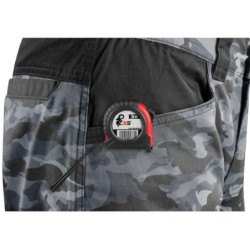 Spodenki CXS SOLIS FLEX, camo-czarne
