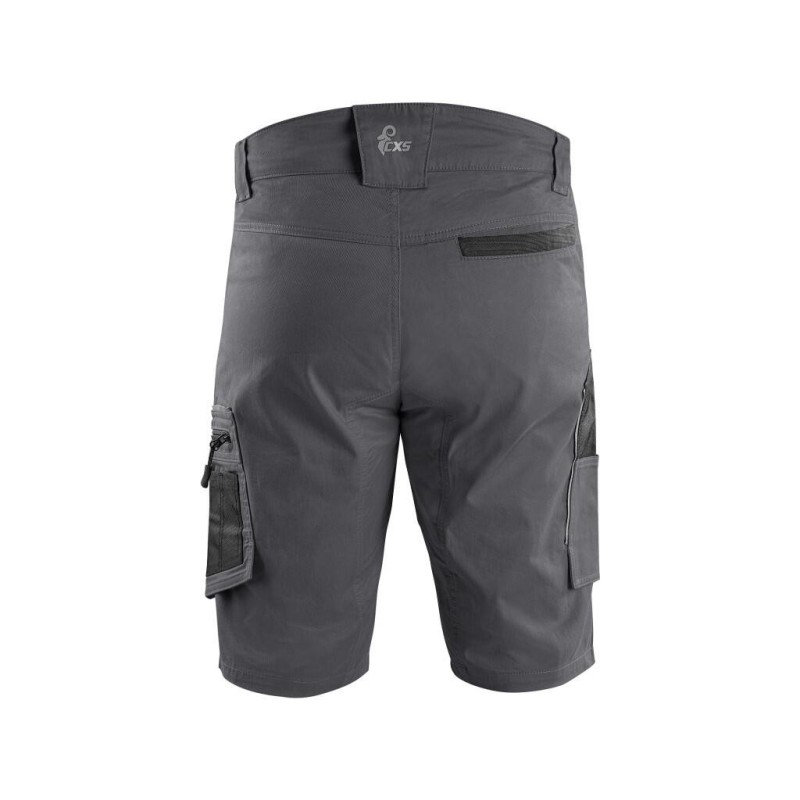 Spodenki CXS SOLIS FLEX, szaro-czarne