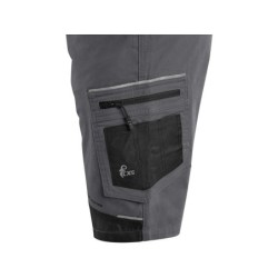 Spodenki CXS SOLIS FLEX, szaro-czarne
