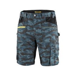 Spodenki CXS STRETCH, camo-niebieskie