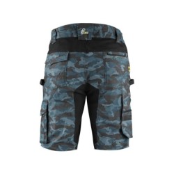 Spodenki CXS STRETCH, camo-niebieskie