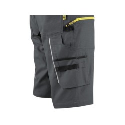 Spodenki CXS STRETCH, ciemnoszaro-czarne